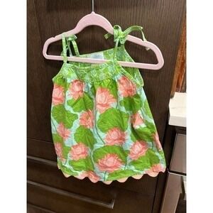 Serendipity shrimp & grits tunic tank top‎ floral size 5-6